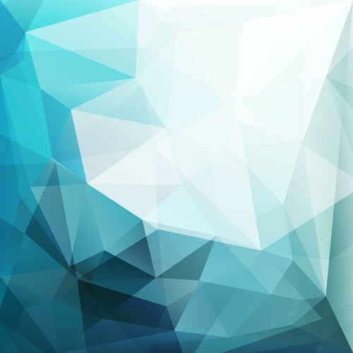 Abstract blue background with triangles Royalty Free Vector