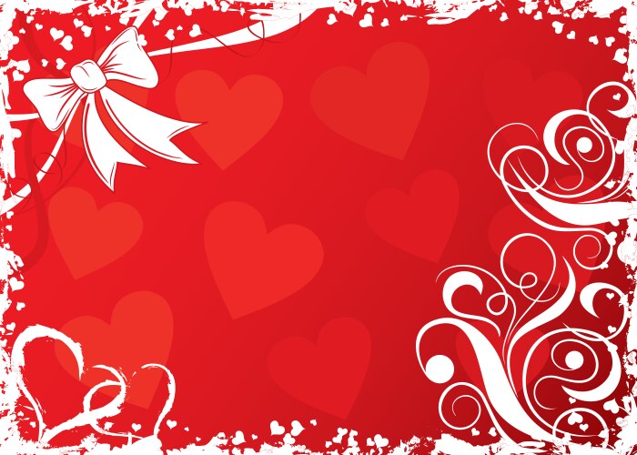 Background heart Royalty Free Vector Image - VectorStock