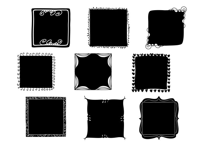 Square Line Art Vector Images (over 440,000)