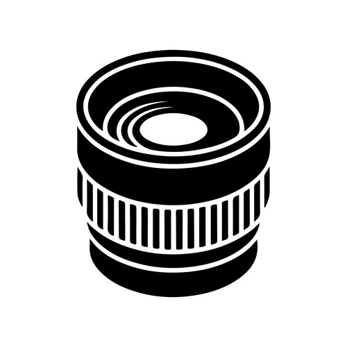 Solid DSLR Camera Icon – Royalty-Free Vector | VectorStock