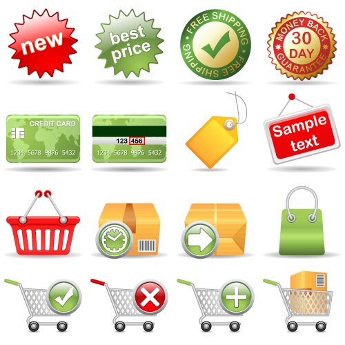 online store vector image vector image