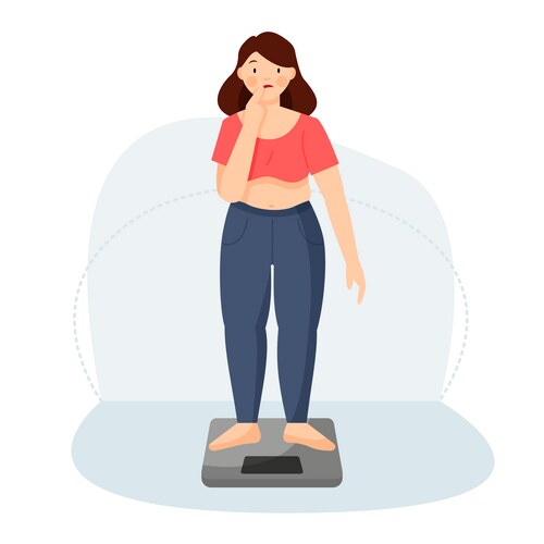 https://cdn.vectorstock.com/i/500p/92/95/woman-staring-at-scales-concerned-expression-vector-40589295.jpg