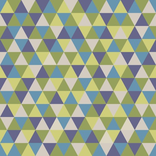 Triangle pattern with retro and fashion concept vector image
