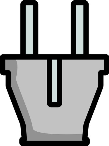 Electrical plug icon Royalty Free Vector Image