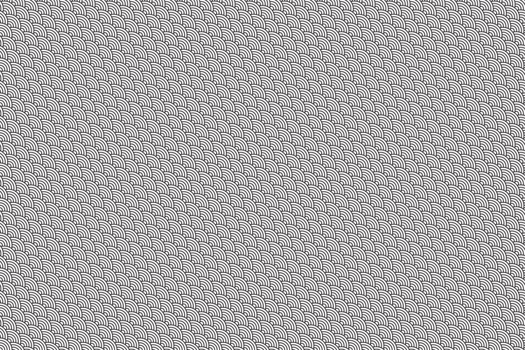 Sheika Wave Pattern Traditional japanese seigaiha wave pattern – Royalty-Free Vector ...
