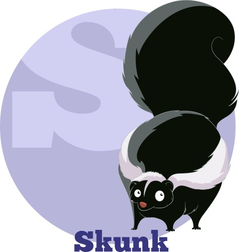 Skunk Royalty Free Vector Image - VectorStock