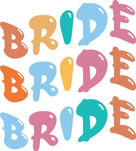 Bride Lettering Vector Images (over 3,900)