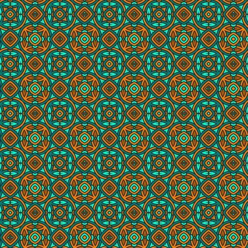 Intricate Ethnic Pattern vector image