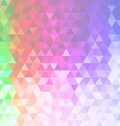Abstract colorful background with triangle 03 vector image