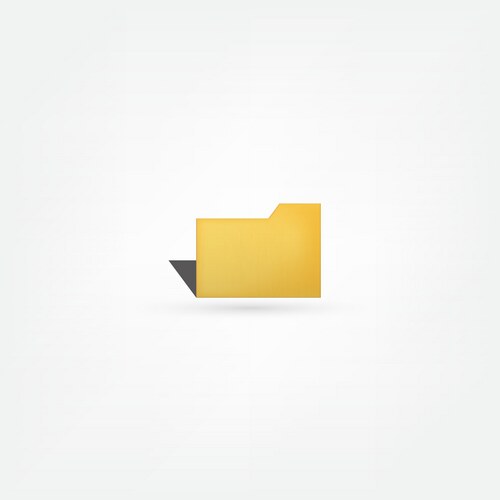 Folder icon Vector Image