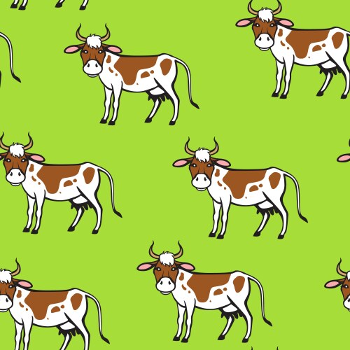 Cow color Royalty Free Vector Image - VectorStock