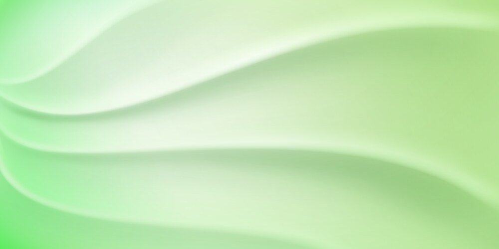 Green light wave abstract background Royalty Free Vector