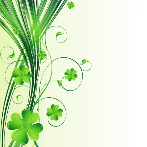 St patricks day background Royalty Free Vector Image