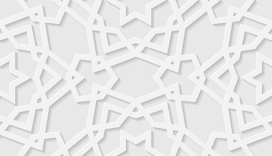 Arabic seamless pattern with classic islamic Vector Image