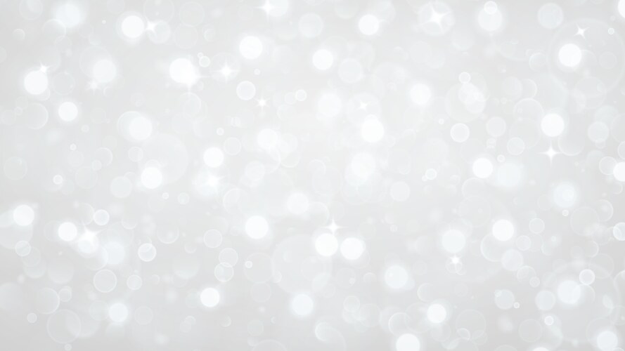 White abstract blurred background with bokeh Vector Image