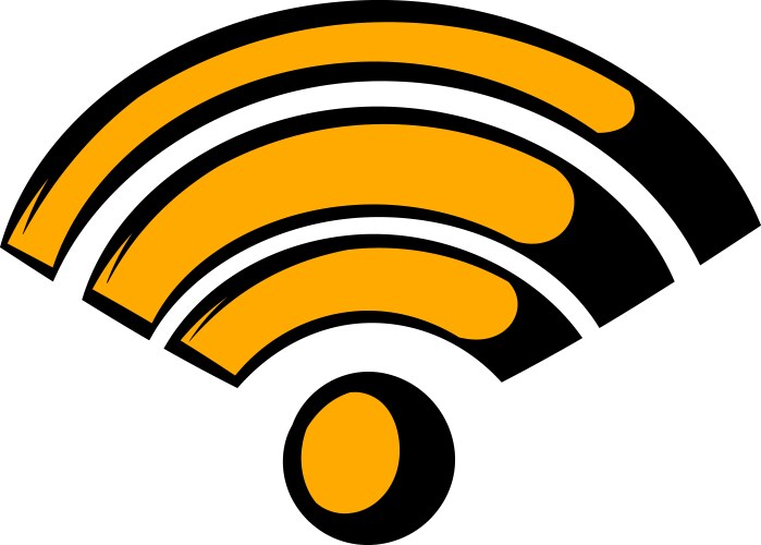 Wireless Network Icon – Royalty-Free Vector | VectorStock