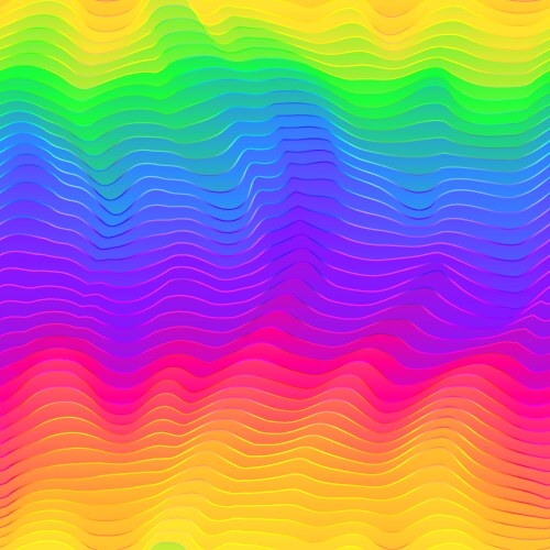 Rainbow grunge seamless texture Royalty Free Vector Image