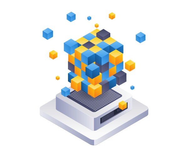 Blockchain Developer Vector Images (over 2,400)