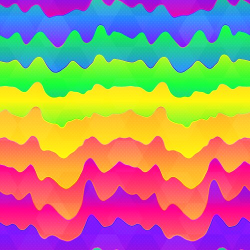 Thermographic wave pattern seamless texture Vector Image