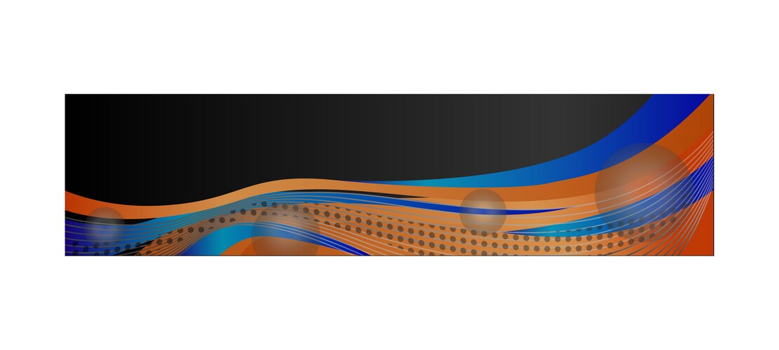 Abstract dynamic wavy header or banner design – Free Vector | VectorStock