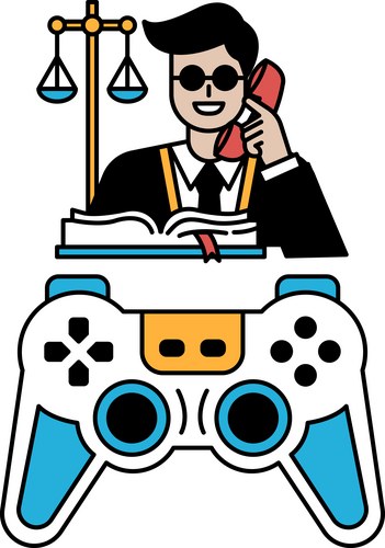 A man in suit is talking on cell phone while Vector Image