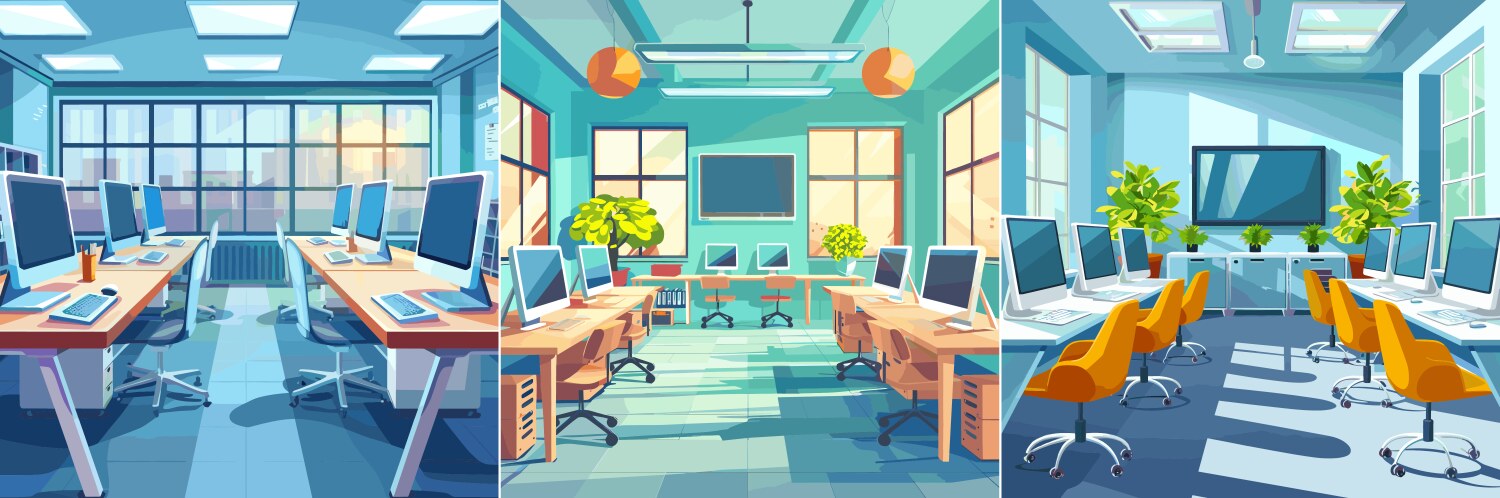 Computer Room Cartoon Vector Images (over 12,000)