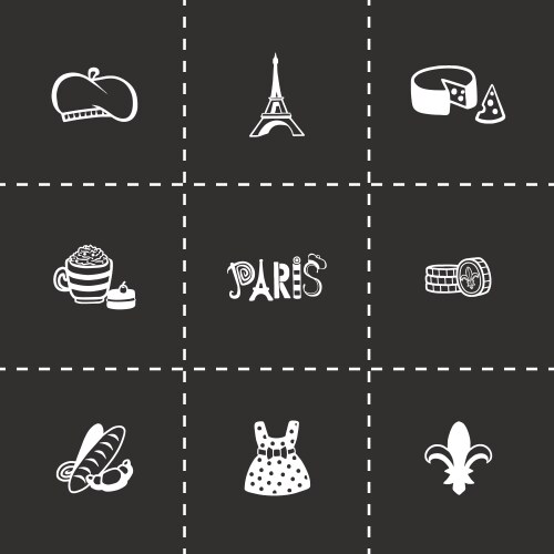 Pictogrammes olympics games paris 2024 symbol logo