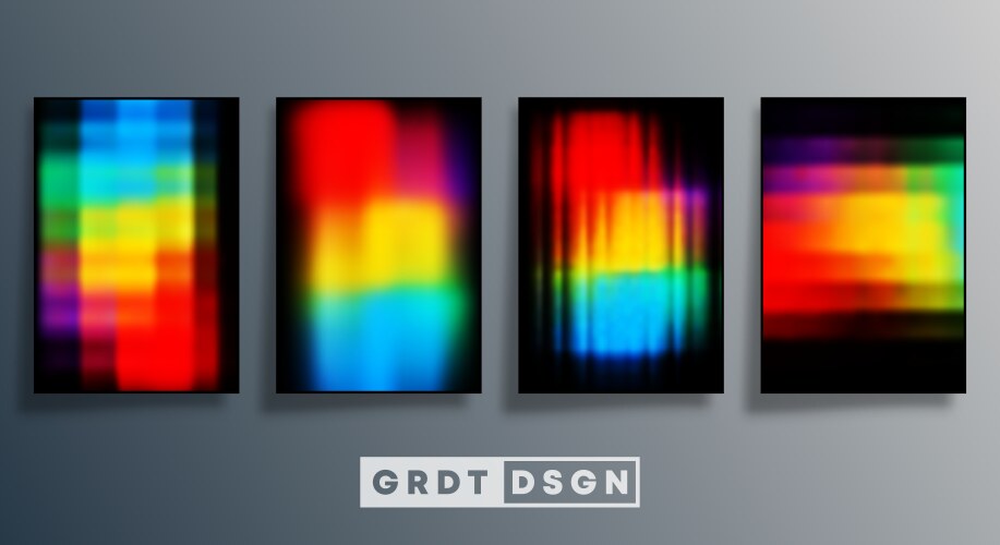 Gradient texture design for background wallpaper vector image