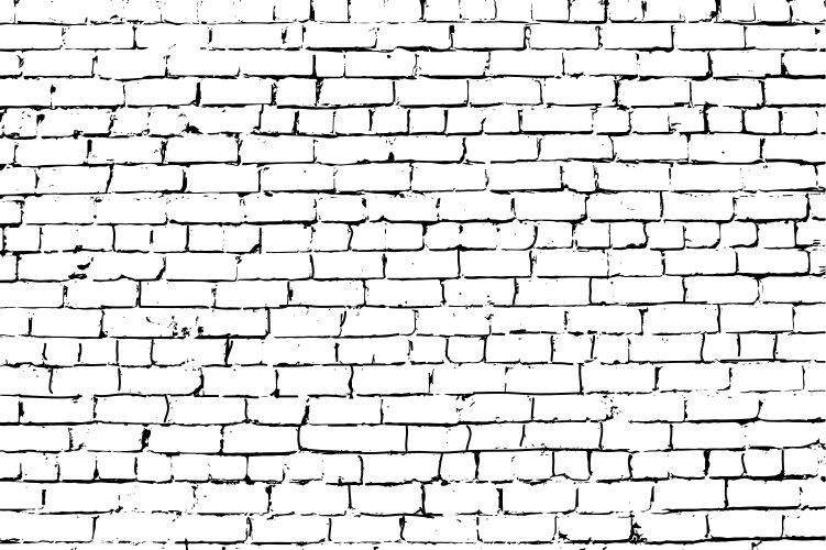 Grey brick wall texture seamless background Vector Image
