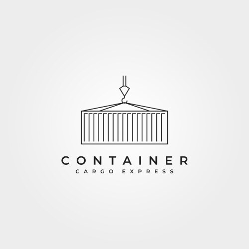 Combi van car vintage logo design Royalty Free Vector Image