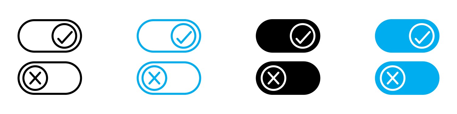 Boolean logic icon ideal for computer science vector image