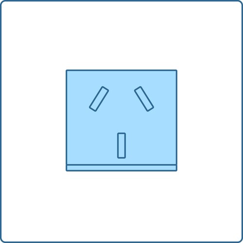 Electrical grounding sign Royalty Free Vector Image
