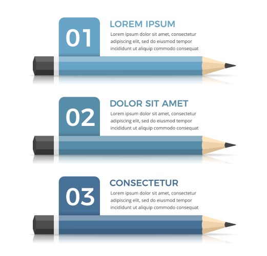 Education infographics Royalty Free Vector Image