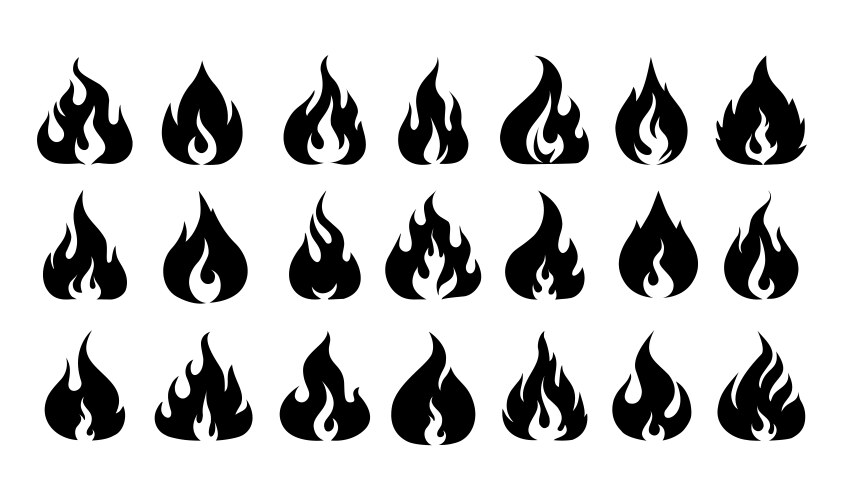 Fire Flame Grill Logo Vector Images (over 4,600)