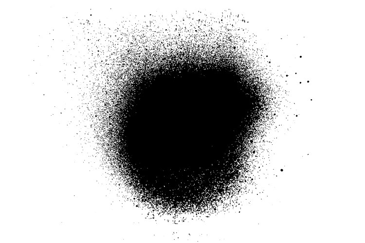 dark noise granules vector image