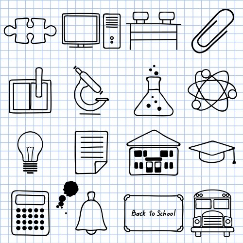 School Royalty Free Vector Image - VectorStock