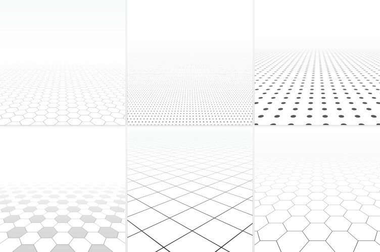 White gray abstract background perspective Vector Image