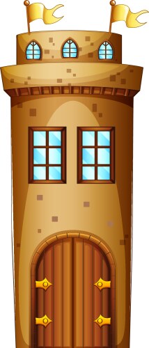 Ancient gate Royalty Free Vector Image - VectorStock