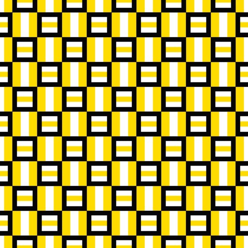 Geometrical seamless pattern - square background vector image