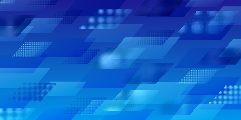 Abstract blue tech background with big arrows Vector Image