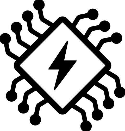 Electronic Circuit Rhombus Pattern – Royalty-Free Vector | VectorStock