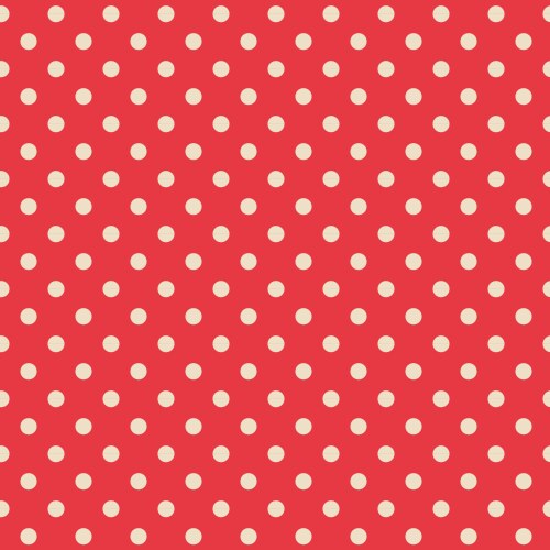 Seamless polka dot pattern Royalty Free Vector Image