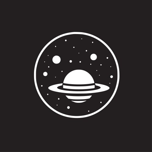 Cartoon dark green space planet with holes Vector Image