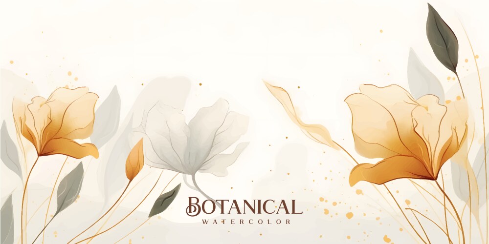 Abstract art background luxury minimal style Vector Image