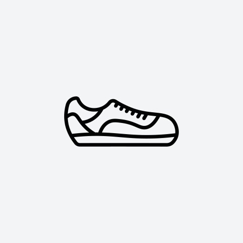Shoes icon set Royalty Free Vector Image - VectorStock