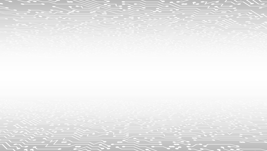 digital background black and white circuit board vector image