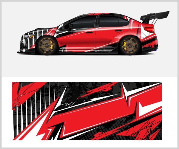 Abstract Racing Background Vector Image