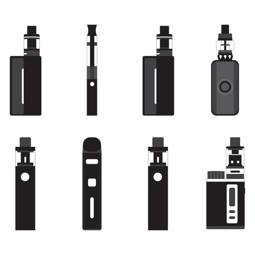 Vape pod Vector Images & Graphics for Commercial Use