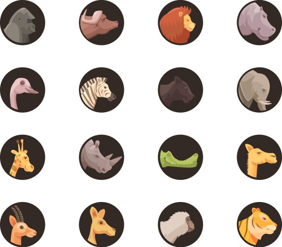 Animal Avatars Vector Images within Animals & Wildlife (over 15,000)