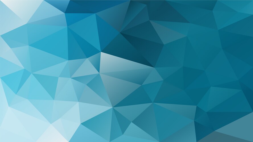 Abstract background with a blue low poly design – Royalty-Free Vector ...